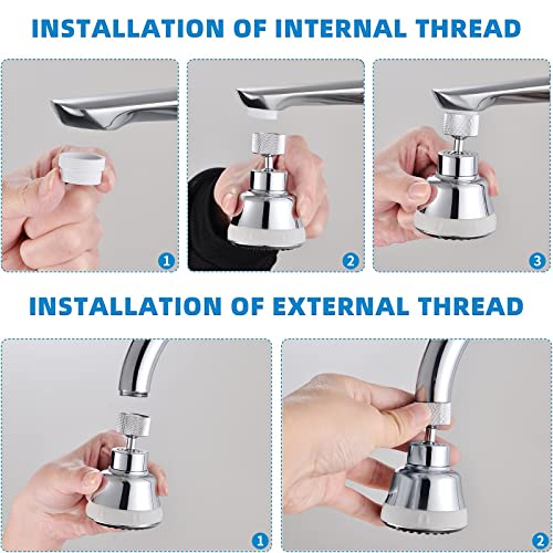 4 Spray Modes Faucet Aerator