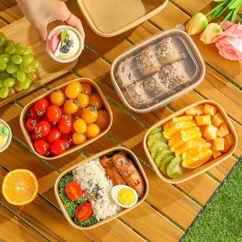 50 Pack 25oz Paper Bowls (50 Count)