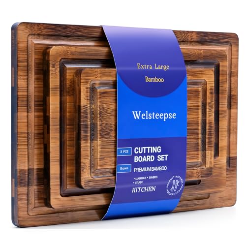 Bamboo Cutting Boards (3 Count)