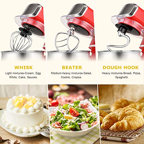 Stand Mixer Kitchen in the box 3.2Qt Small Electric Food Mixer