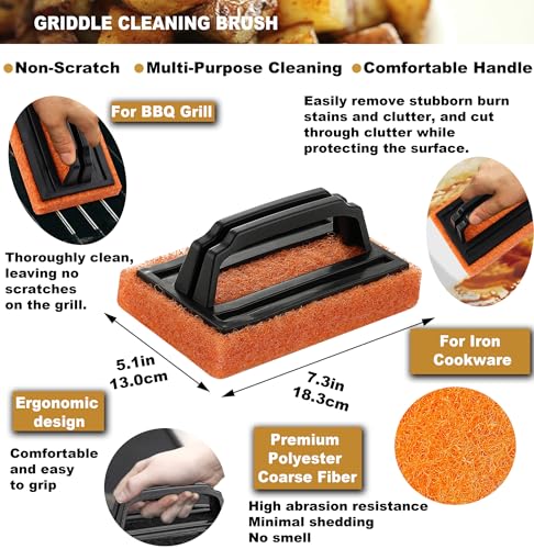 8pcs Professional Griddle Accessories Kit