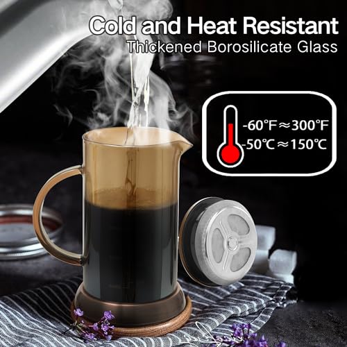 21 Ounce French Press Coffee Maker