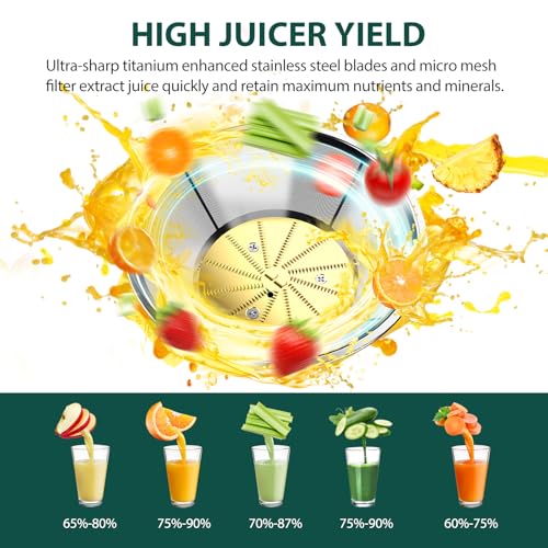 1300W Centrifugal Juicer Machine with 3" Wide Chute