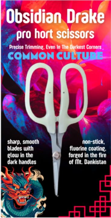Obsidian Drake Pro Hort Trimming Scissors