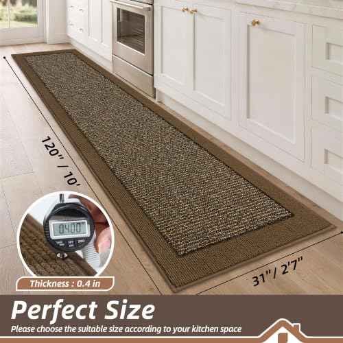 Kitchen Runner Rug 31"x120"