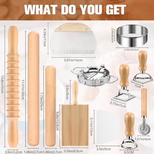 14 Pieces Pasta Making Tools Set