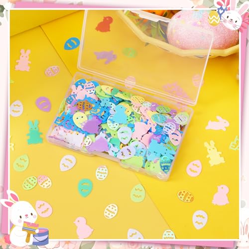 Easter Confetti Party Table Decorations