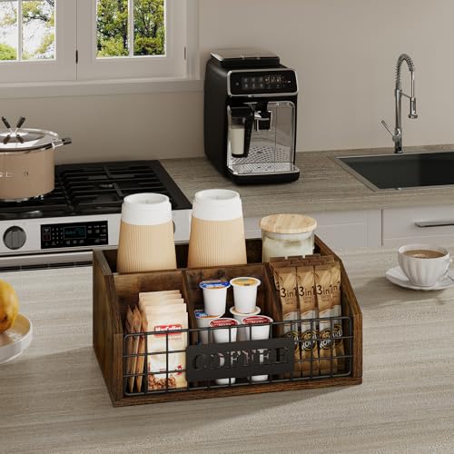 Coffee Station Organizer for Countertop