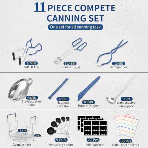 Canning Supplies Starter Kit with Canning Rack