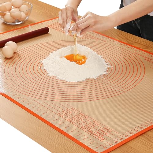 Silicone Pastry Mat 36x24 Inch Nonstick Baking Mat