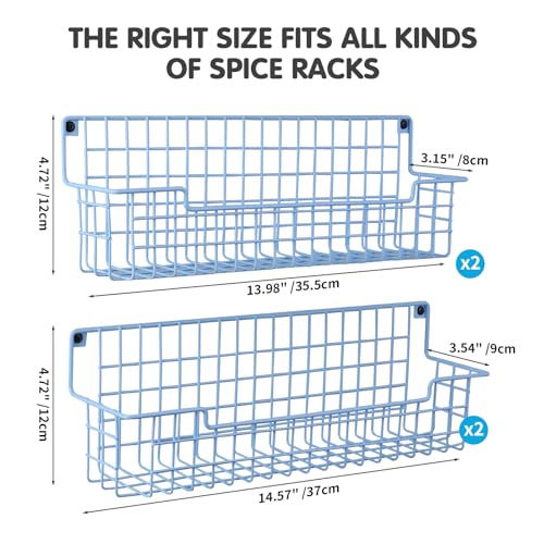 Spice Rack Wall Mount (4 Count)
