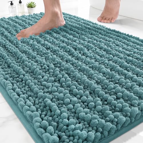 Bathroom Rugs Non Slip Washable 24x17 Inch