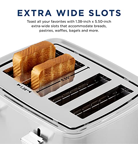 Stainless Steel 4 Slice Toaster