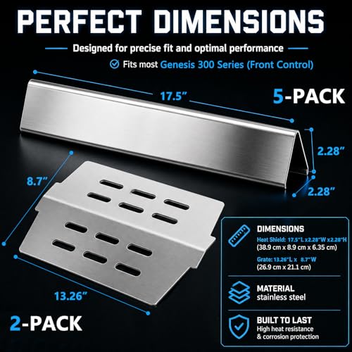 Grill Parts for Weber Genesis E310 E330 S330 S310 300 Series Grills