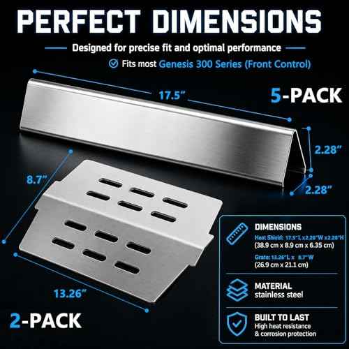 Grill Replacement Parts for Weber Genesis E310 300 Series Grills