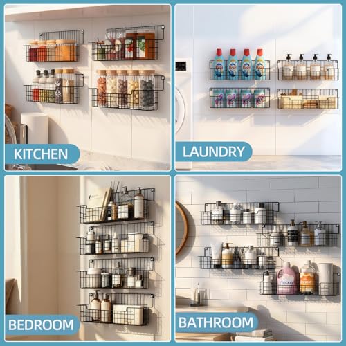 Spice Rack Wall Mount (4 Count)