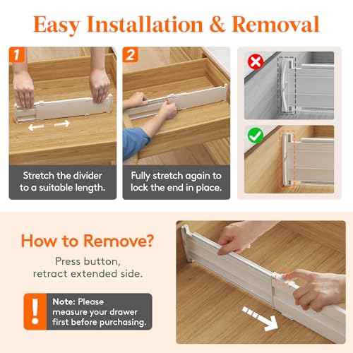 9 Pack 4" High Drawer Dividers (9 Count)