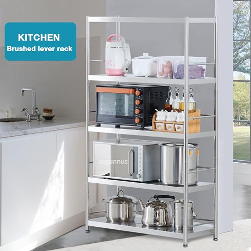 5 Tier Stainless Steel Shelf