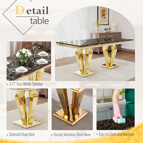 7 Piece Luxury Dining Room Set