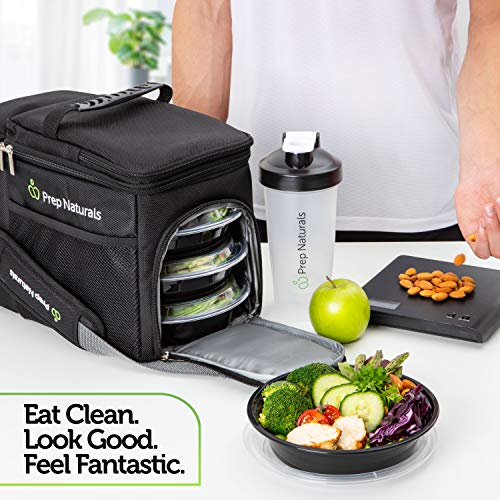 PrepNaturals 60 Pack Meal Prep Containers Reusable (60 Count)