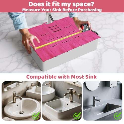 Silicone Foldable Bathroom Sink Cover