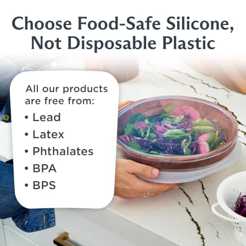 Premium Reusable Silicone Stretch Lids (3 Count)