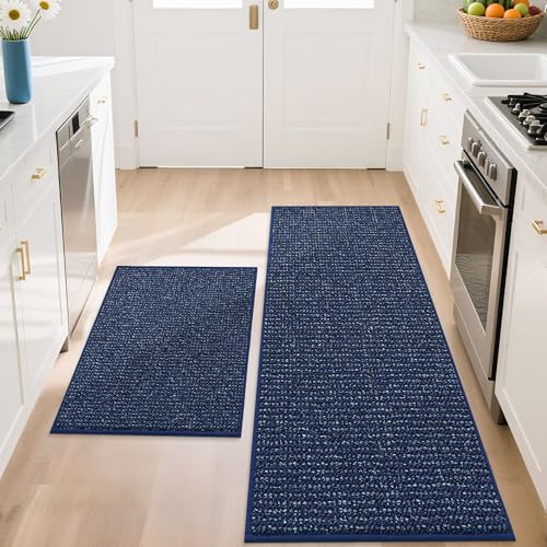 Kitchen Rugs and Mats 2PCS Non (10.8966 Sq Ft)