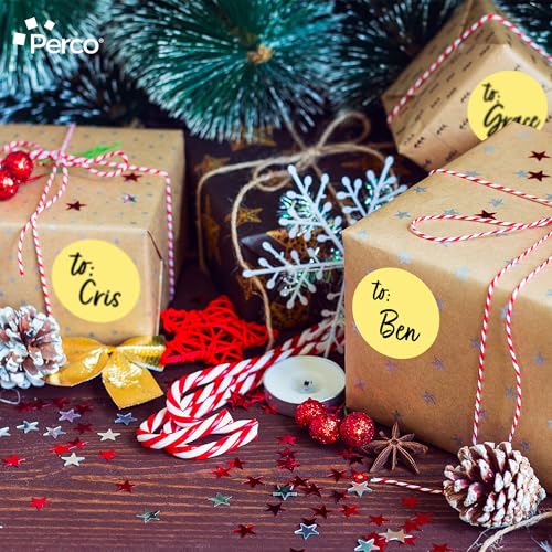 Metallic Gold Perforated Round Circle Dot Sticker 3 (3 Count)