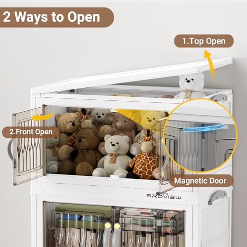 135Qt Stackable Storage Bins with Lid (3 Count)