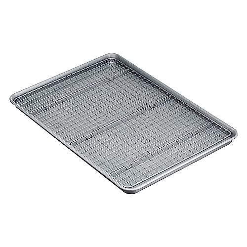 Ceramic Nonstick Baking Sheet & Cooling Rack Set