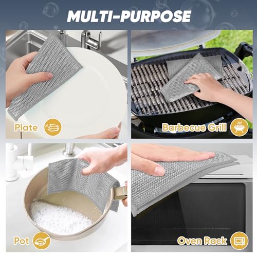 Dish Cloths 48 Pack Double (48 Count)