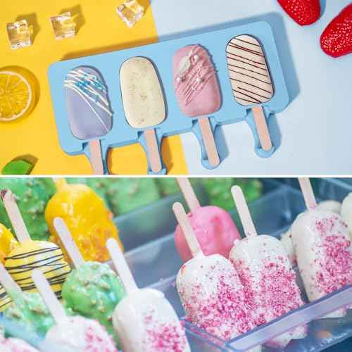 2 Pack Silicone Popsicles Molds (2 Count)