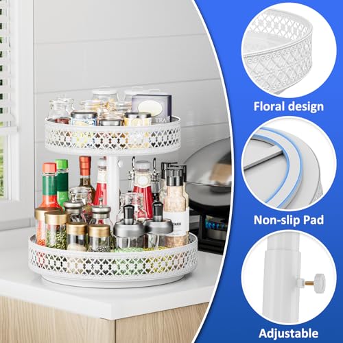 2 Tier Lazy Susan Organizer