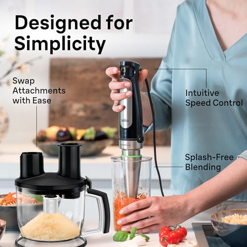 4-in-1 Hand Blender MQ7077, 500W, Accessories Included