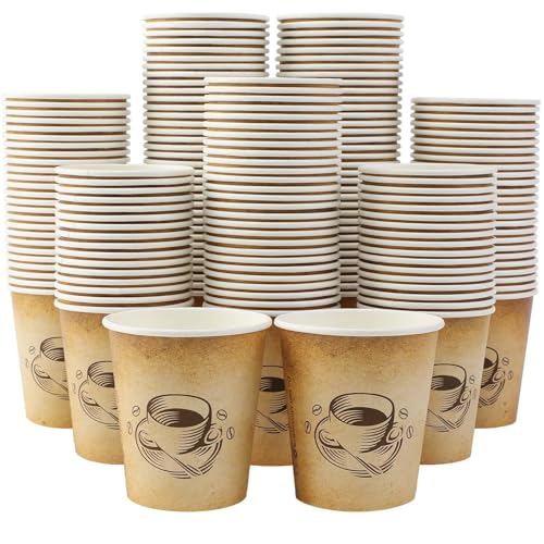 200 Pack 10 oz Coffee Cups Disposable Paper Cups (200 Count)