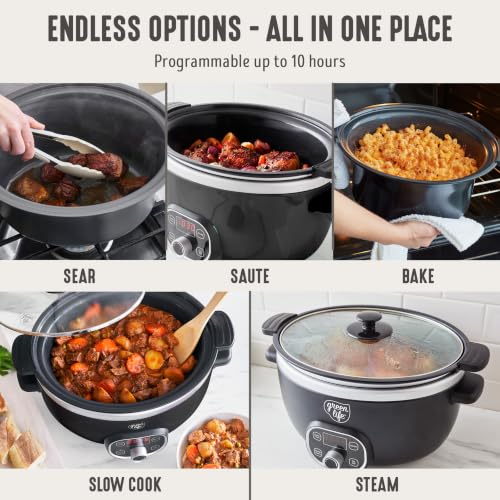 6QT Ceramic Nonstick Slow Cooker