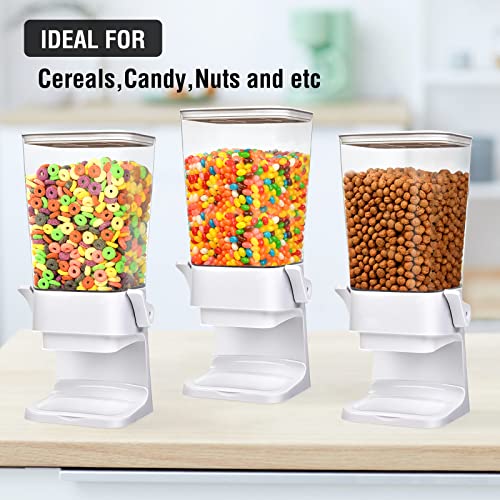 Cereal Dispenser Countertop Large Cereal Containers Storage Dispenser For Pantry Dry Food Dispenser Countertop Candy Dispenser Machine Rice Dispenser For Snack