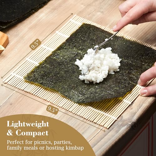 3 Pk Bamboo Sushi Mat (3 Count)