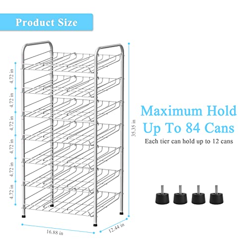 Can Organizer for Pantry Soda Can Storage Dispenser Holder