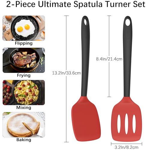 2 Pack Silicone Spatula Set (2 Count)