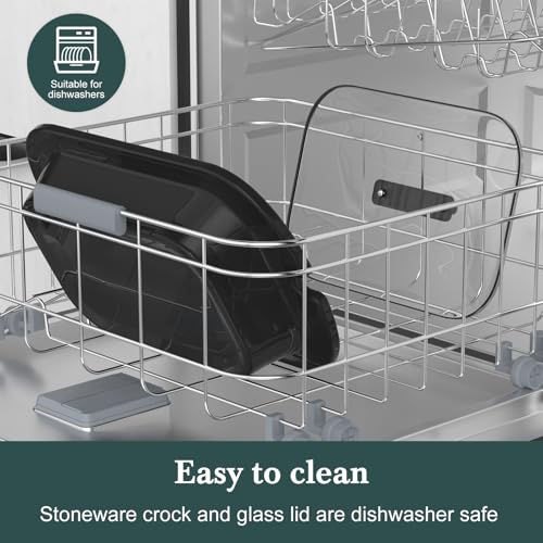 4 Quart Slow Cooker with Casserole Manual Warm Setting
