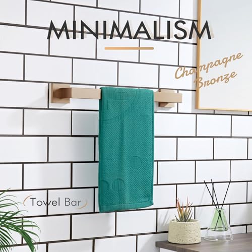 12 Inch Towel Bar for Bathroom Kitchen Towel Holder Wall Mounted SUS304 Stainless Steel Towels Rack