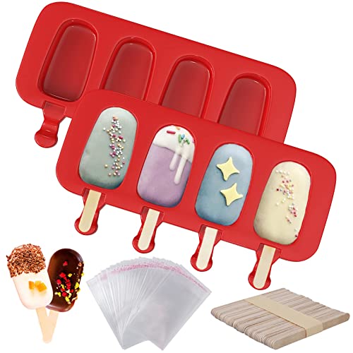 2 Pack Popsicles Molds