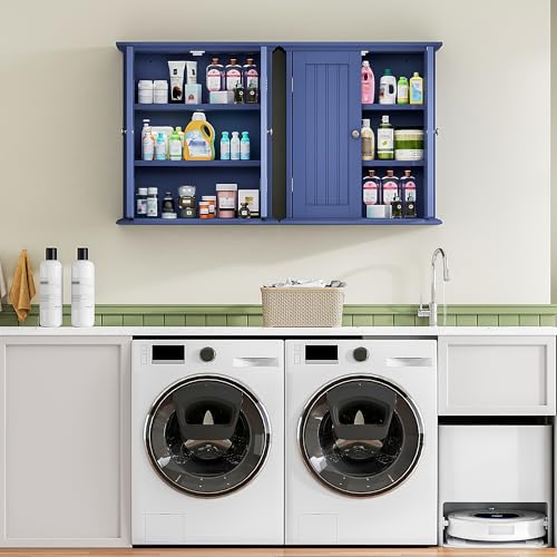 Bathroom Wall Cabinet with 2 Doors