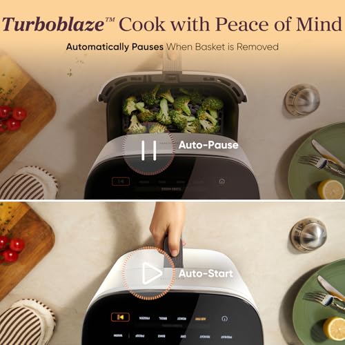 TurboBlaze Smart Air Fryer 6 Qt
