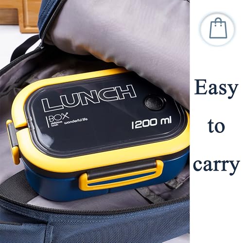 Double Layer Bento Box with Cutlery