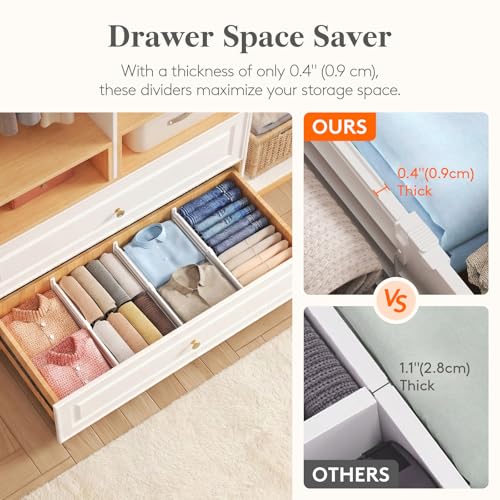 6" Tall Drawer Dividers (5 Count)