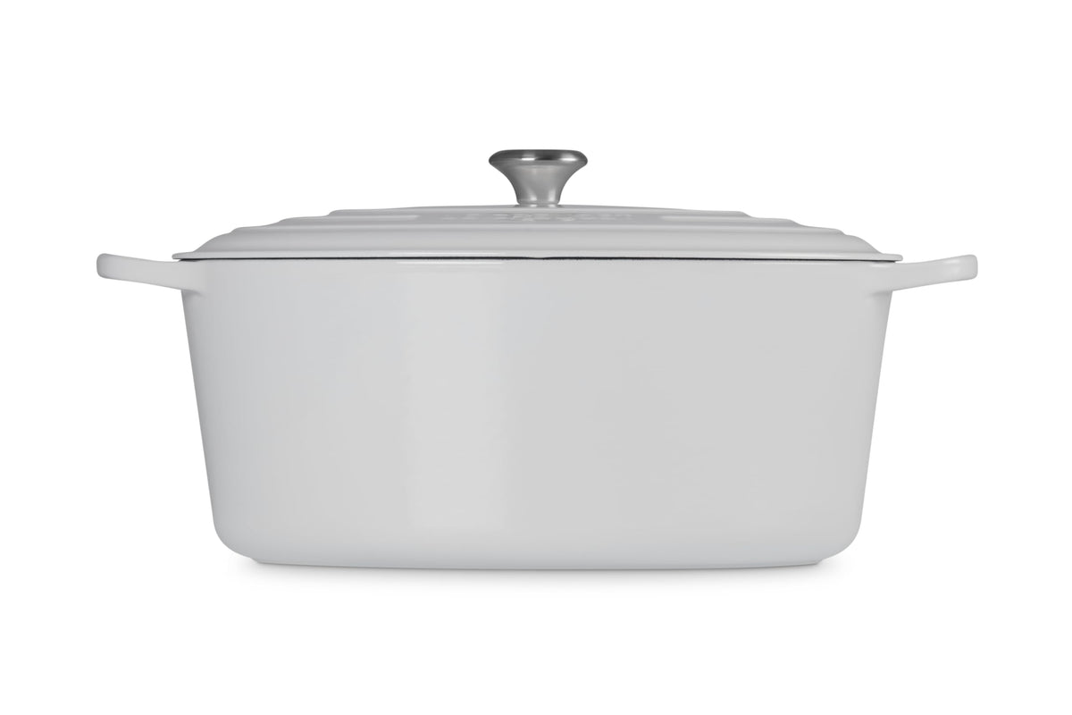 Enameled Cast Iron Oval Dutch Oven