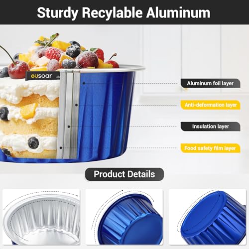 Disposable Ramekins with Lids (120 Count)
