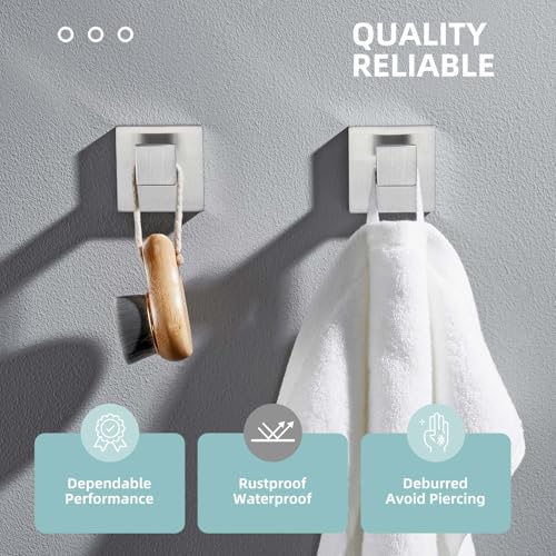 Bathroom Towel Hooks (2 Count)